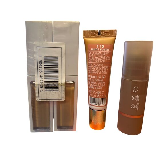 Covergirl Skin Enhancer, Milani Liquid Blush & Maybelline Cheek Kiss Blush Set - Picture 2 of 4